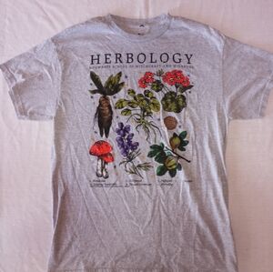 Harry Potter Herbology Hogwarts School of Witchcraft and Wizardry T-Shirt Unisex